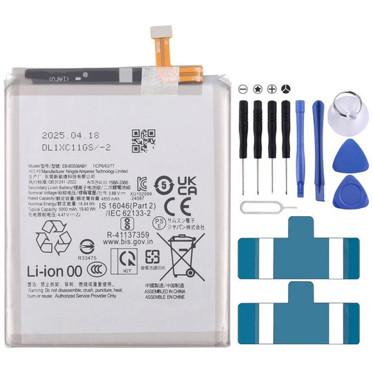For Galaxy S25 Ultra S938B/N/W/U/Q SM-S9380 5000mAh Battery Replacement