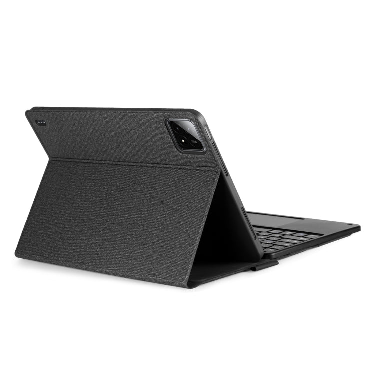 For Xiaomi Pad 6S Pro DUX DUCIS TK Series Bluetooth Keyboard Leather Case with Touchpad(Black) by DUX DUCIS