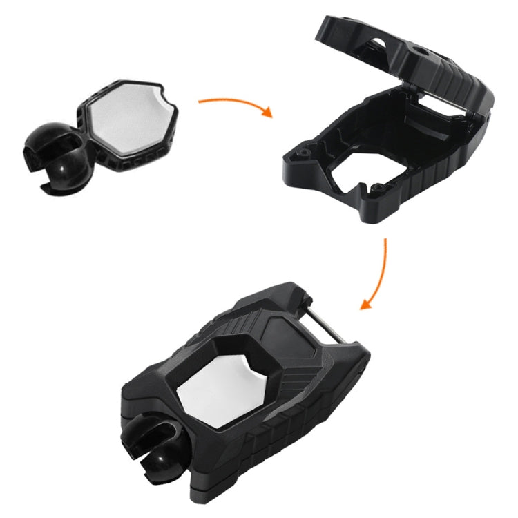 For Can Am Ryker 600 900 ATV Ignition Key Protective Case(Black) by buy2fix