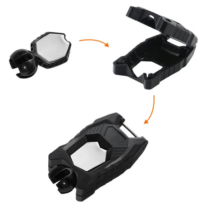 For Can Am Ryker 600 900 ATV Ignition Key Protective Case(Black) by buy2fix