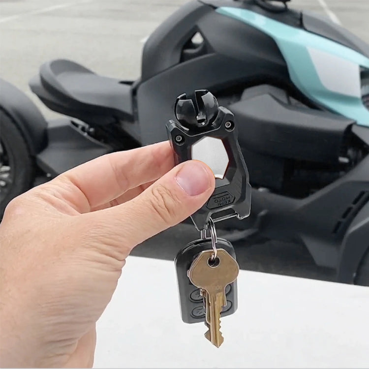 For Can Am Ryker 600 900 ATV Ignition Key Protective Case(Black) by buy2fix