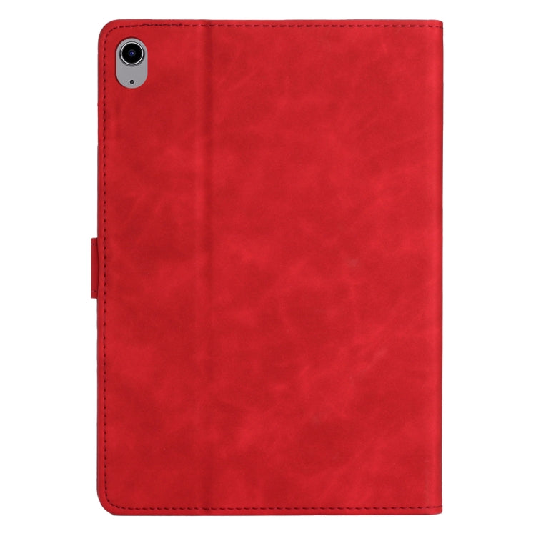 For iPad 2025 / 2022 Coconut Tree Embossed Smart Leather Tablet Case(Red) - iPad 2025 / 2022 Cases by buy2fix | Online Shopping UK | buy2fix
