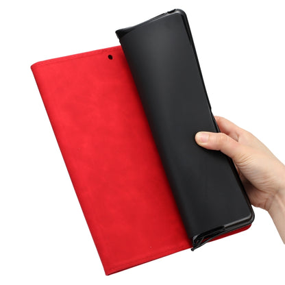 For iPad 2025 / 2022 Coconut Tree Embossed Smart Leather Tablet Case(Red) - iPad 2025 / 2022 Cases by buy2fix | Online Shopping UK | buy2fix