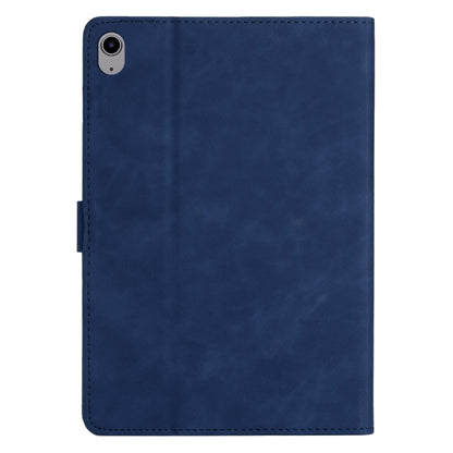 For iPad 2025 / 2022 Coconut Tree Embossed Smart Leather Tablet Case(Blue) - iPad 2025 / 2022 Cases by buy2fix | Online Shopping UK | buy2fix