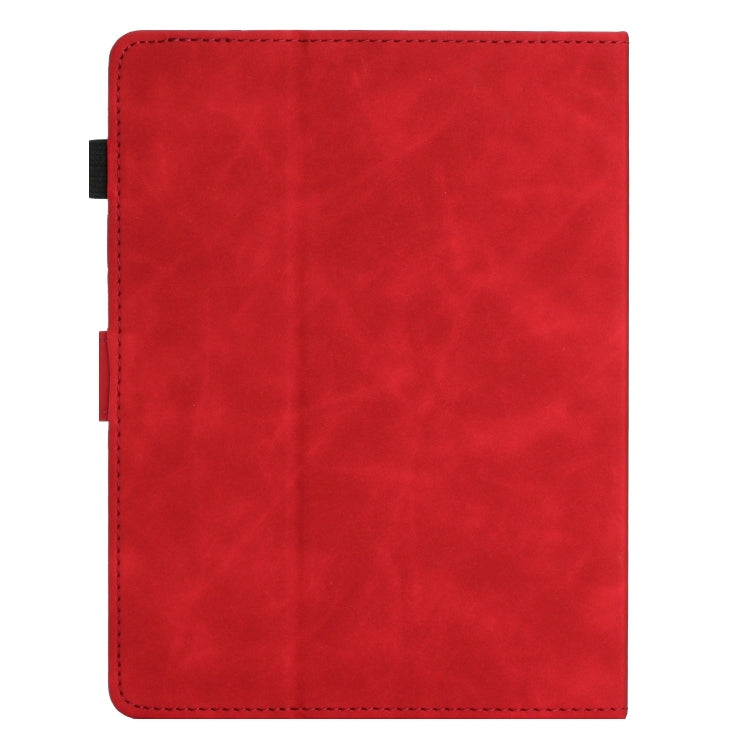 For 7 inch Universal Coconut Tree Embossed Leather Tablet Case(Red) - 7 inch by buy2fix | Online Shopping UK | buy2fix