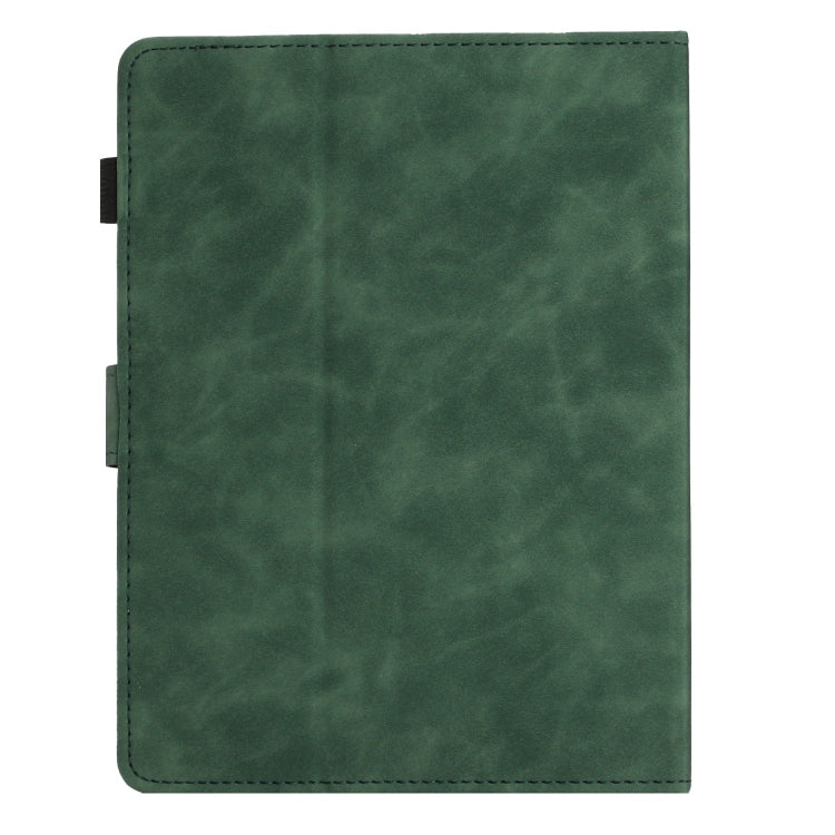 For 8 inch Universal Coconut Tree Embossed Leather Tablet Case(Green) - 8 inch by buy2fix | Online Shopping UK | buy2fix