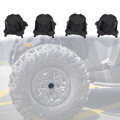 For Can-Am Maverick X3 Turbo R 2017-2020 4pcs/Pack ATV Tire Wheel Hub Caps Decorative Cover - Wheels Tires & Parts by buy2fix | Online Shopping UK | buy2fix