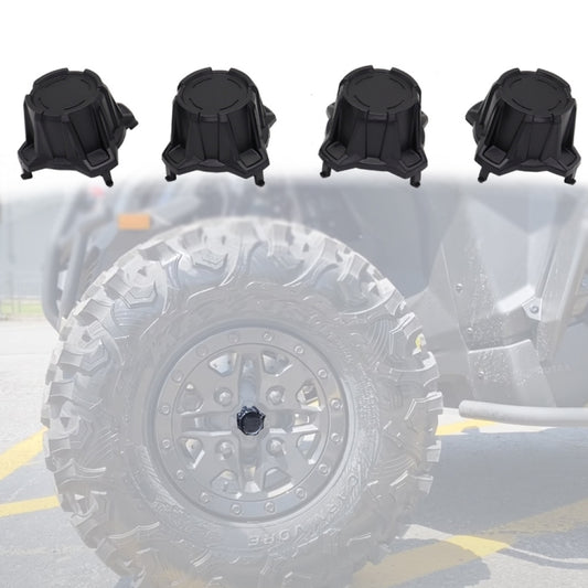 For Can-Am Maverick X3 Turbo R 2017-2020 4pcs/Pack ATV Tire Wheel Hub Caps Decorative Cover - Wheels Tires & Parts by buy2fix | Online Shopping UK | buy2fix