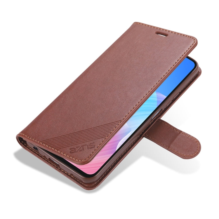 For Huawei Enjoy Z 5G AZNS Sheepskin Texture Horizontal Flip Leather Case with Holder & Card Slots & Wallet(Brown) - Huawei Cases by AZNS | Online Shopping UK | buy2fix