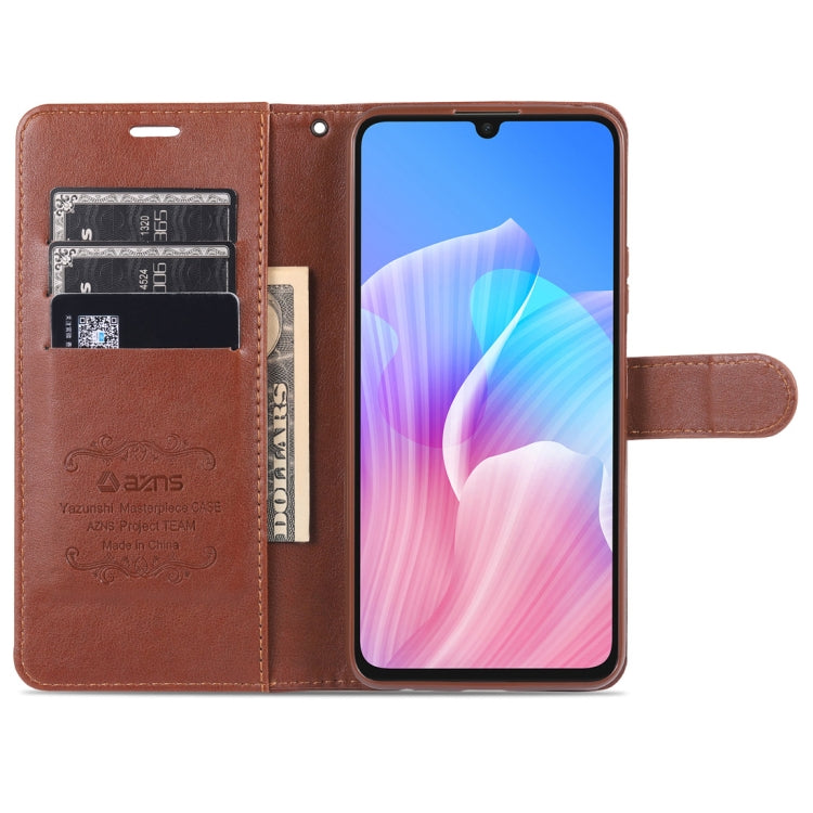 For Huawei Enjoy Z 5G AZNS Sheepskin Texture Horizontal Flip Leather Case with Holder & Card Slots & Wallet(Brown) - Huawei Cases by AZNS | Online Shopping UK | buy2fix