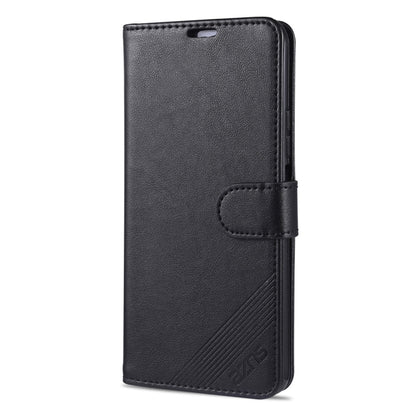 For Huawei Honor X10 5G AZNS Sheepskin Texture Horizontal Flip Leather Case with Holder & Card Slots & Wallet(Black) - Honor Cases by AZNS | Online Shopping UK | buy2fix
