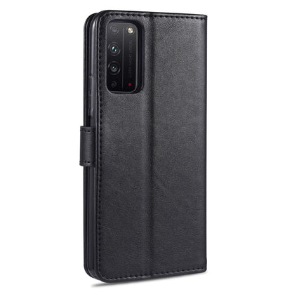 For Huawei Honor X10 5G AZNS Sheepskin Texture Horizontal Flip Leather Case with Holder & Card Slots & Wallet(Black) - Honor Cases by AZNS | Online Shopping UK | buy2fix