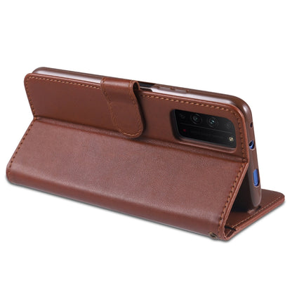 For Huawei Honor X10 5G AZNS Sheepskin Texture Horizontal Flip Leather Case with Holder & Card Slots & Wallet(Black) - Honor Cases by AZNS | Online Shopping UK | buy2fix