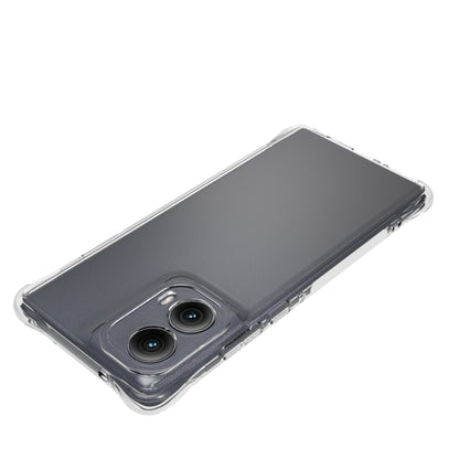 For Motorola Edge 5G 2024 Shockproof Non-slip Thickening TPU Phone Case(Transparent) by buy2fix