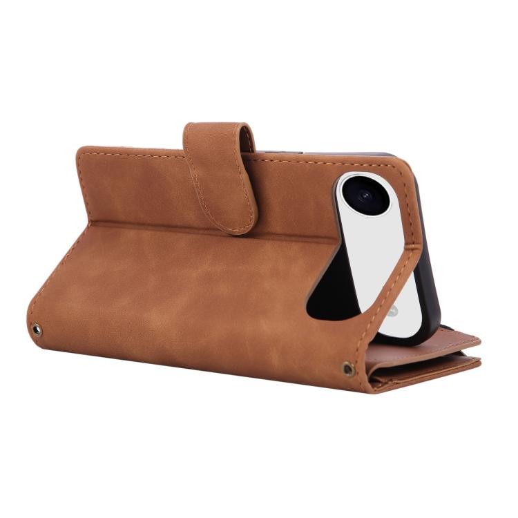 For iPhone Air Multifunctional Multi-Card Wallet Phone Leather Case(Brown) - iPhone Air Cases by buy2fix | Online Shopping UK | buy2fix