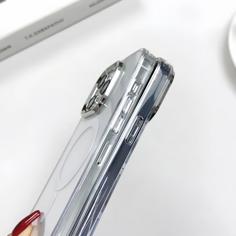 For iPhone 11 MagSafe Magnetic PC + TPU Phone Case with Lanyard(Khaki) by buy2fix