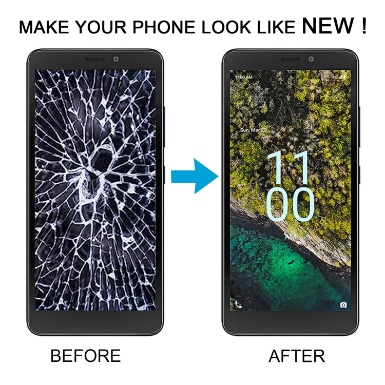 For Nokia C100 OEM LCD Screen with Digitizer Full Assembly - LCD Screen by buy2fix | Online Shopping UK | buy2fix