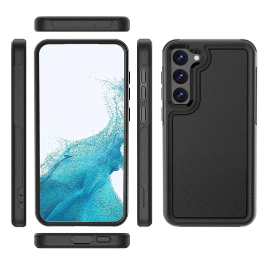 For Samsung Galaxy S23 5G RedPepper Armor PC Hybrid TPU Phone Case(Black) - Galaxy S23 5G Cases by RedPepper | Online Shopping UK | buy2fix