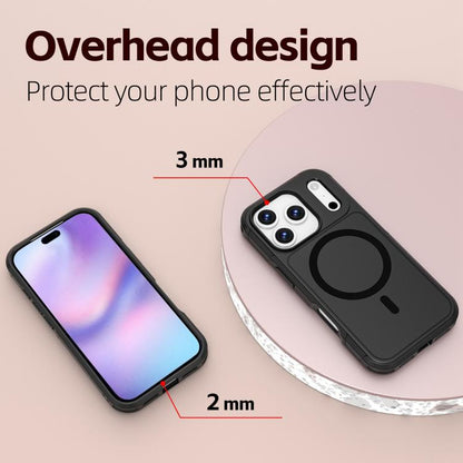 For iPhone 17 Pro RedPepper Armor Magsafe PC Hybrid TPU Phone Case(Black) - iPhone 17 Pro Cases by RedPepper | Online Shopping UK | buy2fix