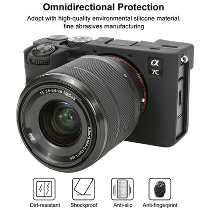For Sony ILCE-7CM2 / A7C II / A7CR Glossy Soft Silicone Protective Case(Black) by buy2fix