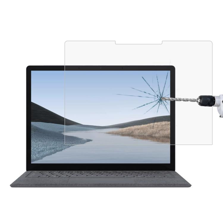 For Microsoft Surface Laptop 13 inch 9H 0.3mm Explosion-proof Tempered Glass Film - Screen Protection Film by buy2fix | Online Shopping UK | buy2fix