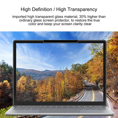 For Microsoft Surface Laptop 6 15 2pcs 9H 0.3mm Explosion-proof Tempered Glass Film by buy2fix
