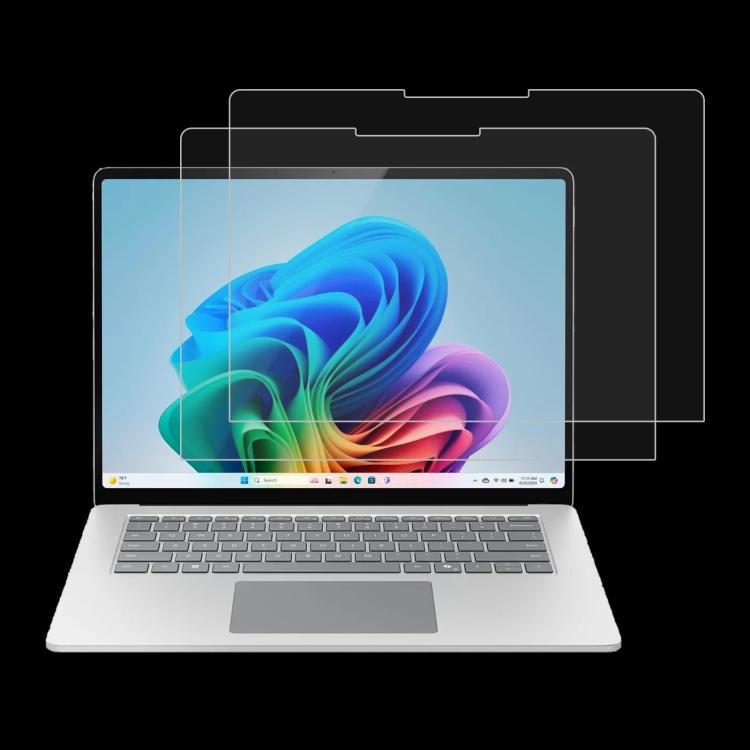 For Microsoft Surface Laptop 7 15 inch 2pcs 9H 0.3mm Explosion-proof Tempered Glass Film - Screen Protection Film by buy2fix | Online Shopping UK | buy2fix