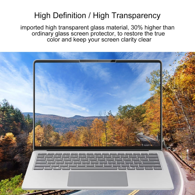 For Microsoft Surface Laptop 7 13.8 25pcs 9H 0.3mm Explosion-proof Tempered Glass Film - Screen Protection Film by buy2fix | Online Shopping UK | buy2fix