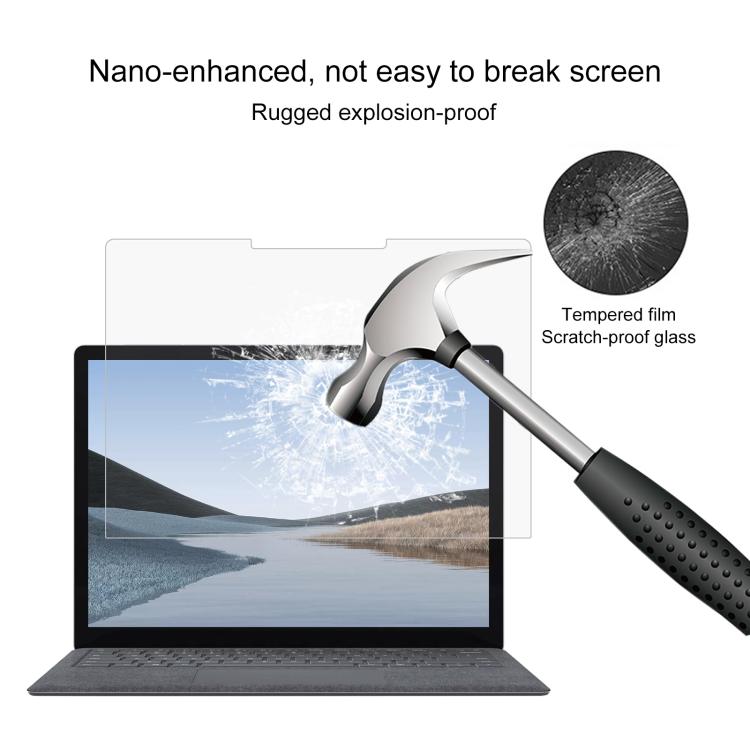 For Microsoft Surface Laptop 13 inch 25pcs 9H 0.3mm Explosion-proof Tempered Glass Film - Screen Protection Film by buy2fix | Online Shopping UK | buy2fix