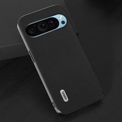 For Google Pixel 9 ABEEL Arashi Texture PU Phone Case(Black) by buy2fix