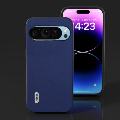 For Google Pixel 9 ABEEL Arashi Texture PU Phone Case(Deep Sea) by buy2fix