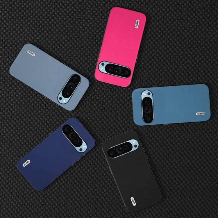 For Google Pixel 9 ABEEL Arashi Texture PU Phone Case(Sky Blue) by buy2fix