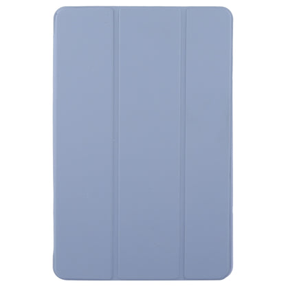 For Huawei MatePad SE 11 2024 Tri-fold Silicone Leather Tablet Case(Lavender) - Huawei by buy2fix | Online Shopping UK | buy2fix