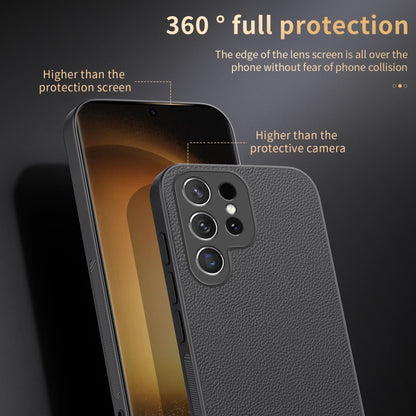 For Samsung Galaxy S23 Ultra 5G HUIYI Leather Magnetic Phone Case(White) - Galaxy S23 Ultra 5G Cases by buy2fix | Online Shopping UK | buy2fix