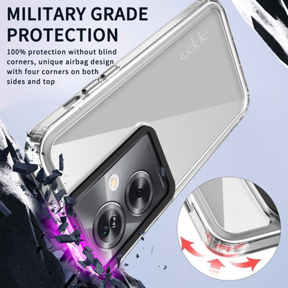 For OPPO A79 5G Global/A2 5G Transparent Acrylic + TPU Shockproof Phone Case(Transparent) by buy2fix