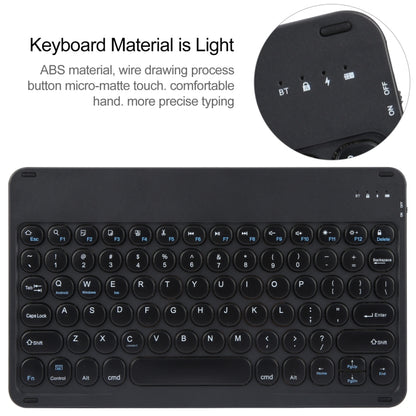 For Huawei MatePad 11 2023 / 2021 Round Button Bluetooth Keyboard Rotatable Holder Leather Case(Black) by buy2fix