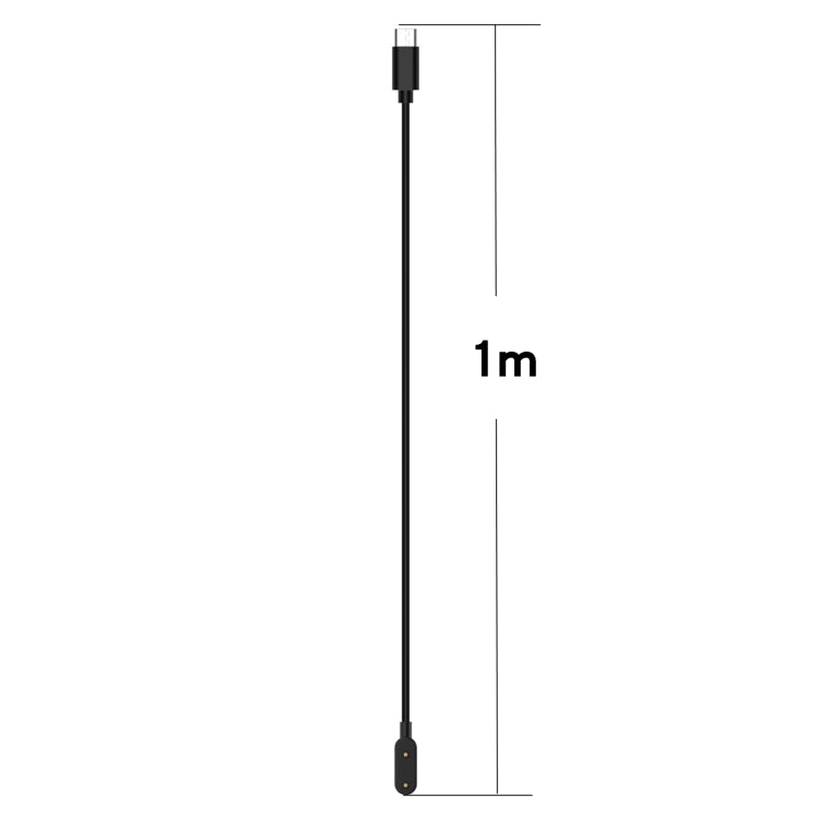 For Huawei Band 10 / 9 / Honor ROSSINI 2i USB-C / Type-C Port Smart Watch Charging Cable(Black) by buy2fix