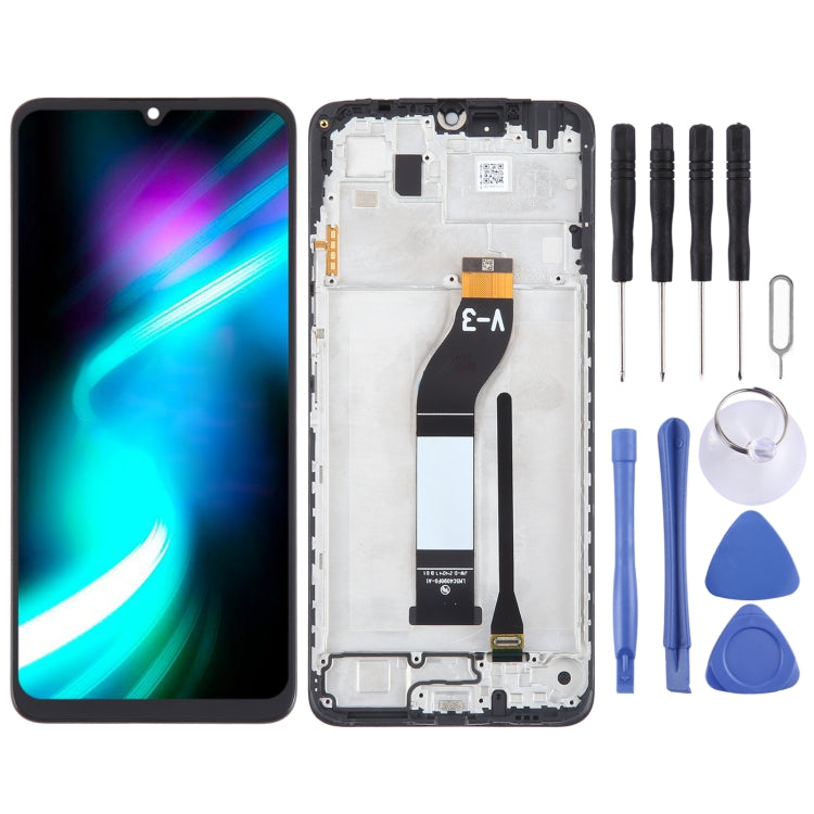 For Xiaomi Poco C61 Original IPS Material LCD Screen Digitizer Full Assembly with Frame by buy2fix