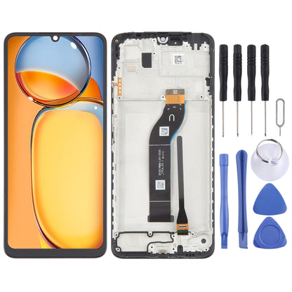 For Xiaomi Redmi 13C 4G Original IPS Material LCD Screen Digitizer Full Assembly with Frame - LCD Screen by buy2fix | Online Shopping UK | buy2fix