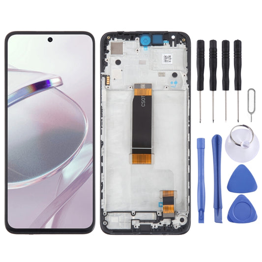 For Xiaomi Poco M6 Pro 5G Original IPS Material LCD Screen Digitizer Full Assembly with Frame - LCD Screen by buy2fix | Online Shopping UK | buy2fix