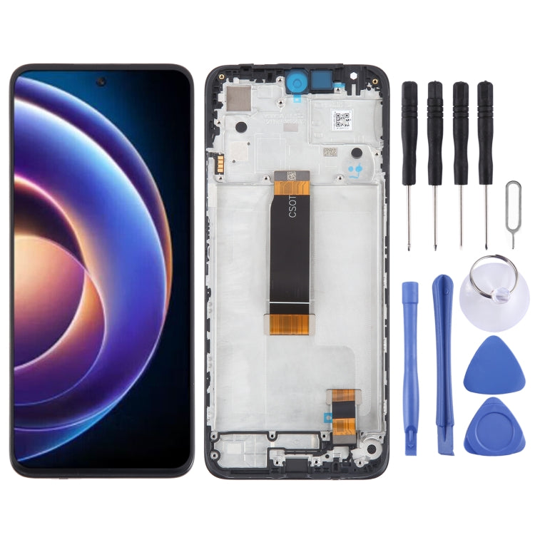 For Xiaomi Redmi Note 12R Original IPS Material LCD Screen Digitizer Full Assembly with Frame by buy2fix