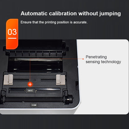 ZJ-9250 100x150mm USB Thermal Label Printer, Plug:EU Plug(Black) by buy2fix