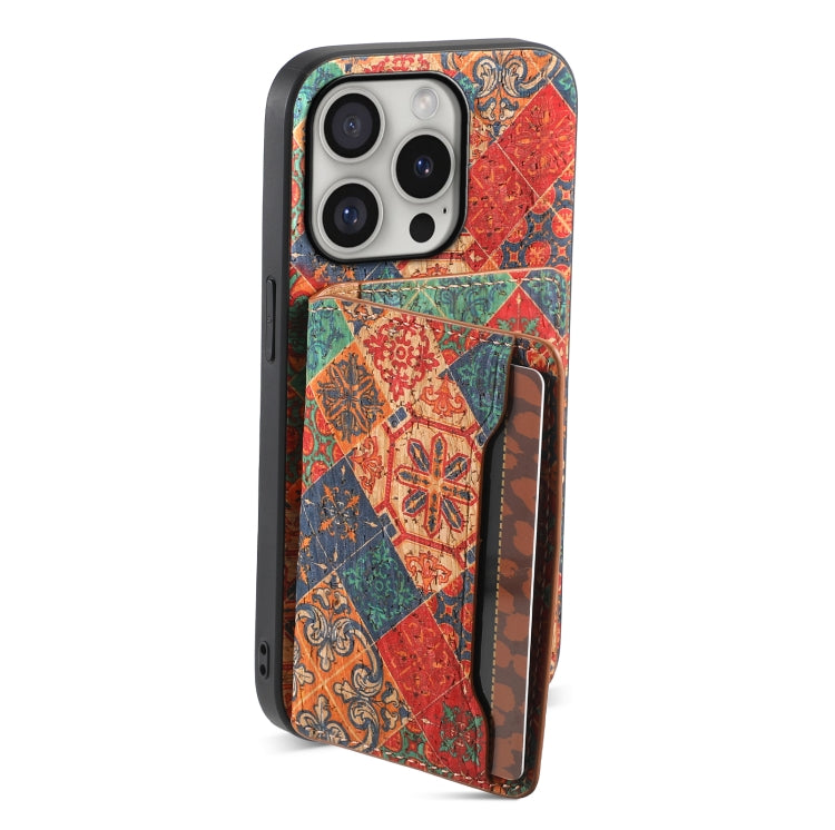 For iPhone 16 Pro Max Card Slot Holder Phone Case(Winter Blue) by buy2fix