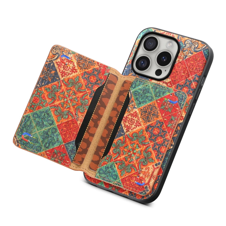 For iPhone 16 Pro Max Card Slot Holder Phone Case(Winter Blue) by buy2fix