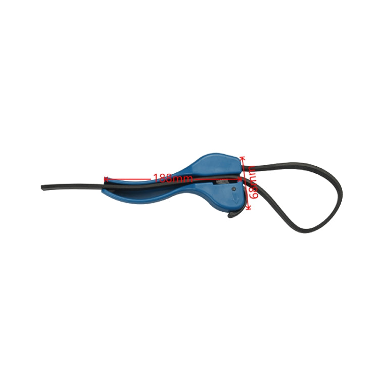 8 inch Car Repair Tool Multi-purpose Belt Wrench(Blue) - Hand Tool Sets by buy2fix | Online Shopping UK | buy2fix
