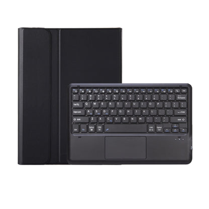 For vivo Pad 3 Pro / 5 Pro Bluetooth Keyboard TPU Leather Tablet Case with Holder & Touchpad(Black) - Others Keyboard by buy2fix | Online Shopping UK | buy2fix