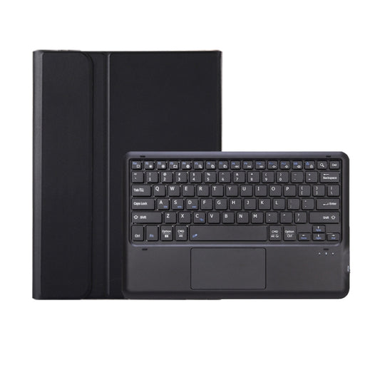 For vivo Pad 3 Pro / 5 Pro Bluetooth Keyboard TPU Leather Tablet Case with Holder & Touchpad(Black) - Others Keyboard by buy2fix | Online Shopping UK | buy2fix