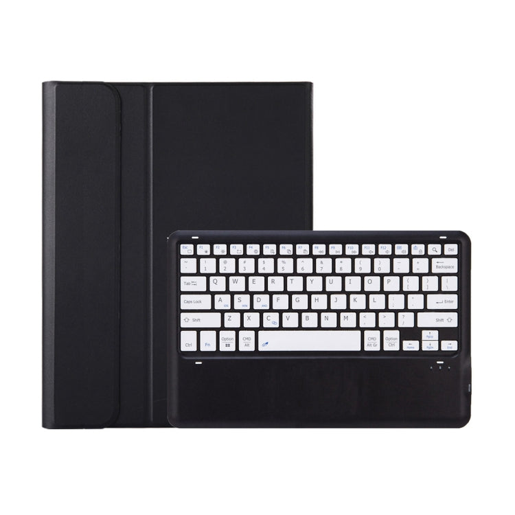 For vivo Pad 3 Pro / 5 Pro  Bluetooth Keyboard TPU Leather Tablet Case with Holder(Black White) - Others Keyboard by buy2fix | Online Shopping UK | buy2fix