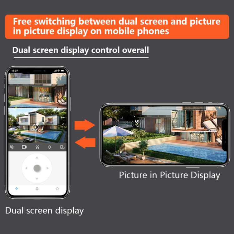 Q820 6MP 10X Binocular Zoom Dual Light Source Outdoor IP67 Waterproof WiFi Camera(EU Plug) by buy2fix