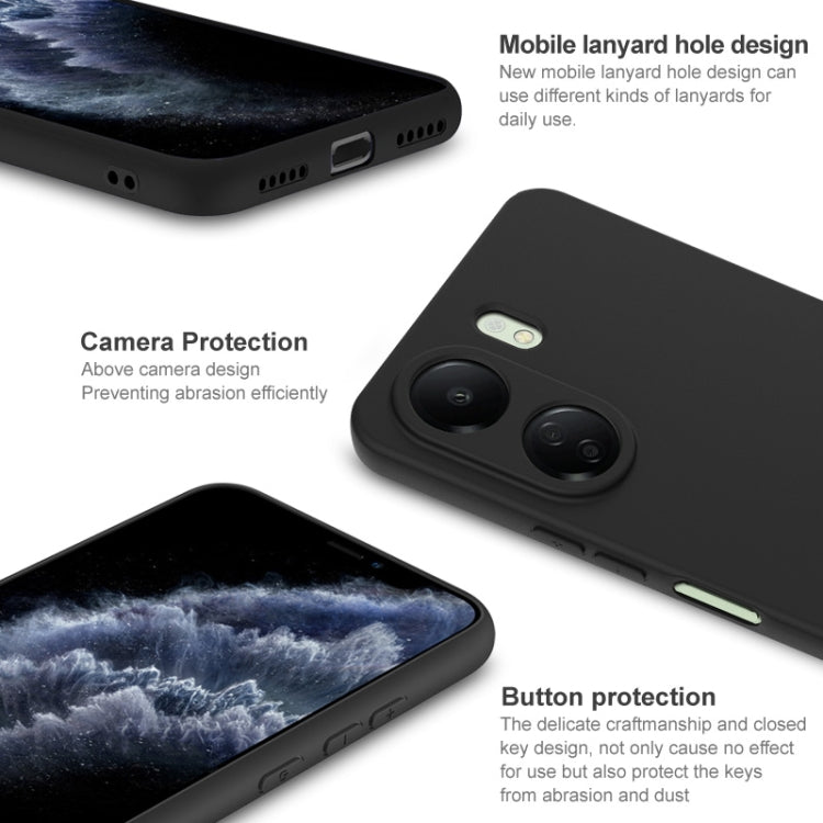 For Xiaomi Redmi 13C 4G/Poco C65 4G IMAK UC-3 Series Shockproof Frosted TPU Phone Case - Xiaomi Cases by imak | Online Shopping UK | buy2fix